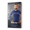 Brubeck - Legginsy termoaktywne Thermo - Nilit® Heat - Czarno-niebieskie - LE1184M