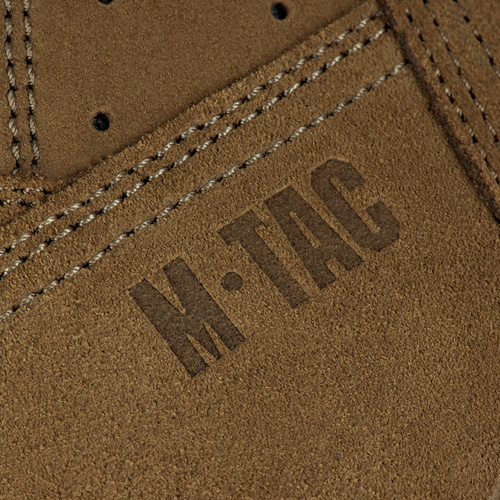 M-Tac - Buty taktyczne letnie - Antypoślizgowa podeszwa - Zamsz/Cordura - Coyote - 1JJ213/1LV