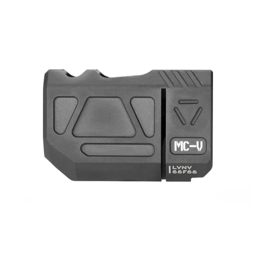 Strike Industries - Kompensator do pistoletu 9 mm Micro Threaded Comp Quad V - 1/2"-28 - Czarny - SI-MC-QUAD-V