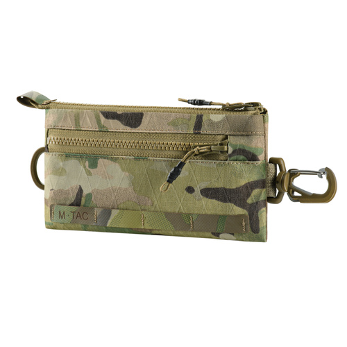 M-Tac - Portfel taktyczny poziomy X-Pac Elite z karabińczykiem - Multicam - 10453008