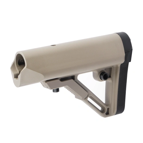 UTG Pro - Kolba Mil-Spec AR15 Ops Ready S1 - Gniazdo QD - Polimer - FDE - RBUS1DMS