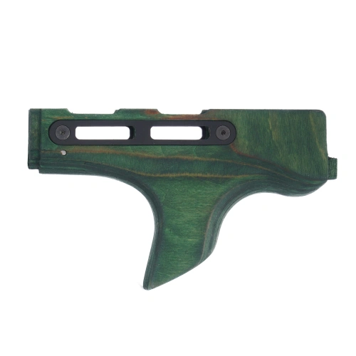FTCS - Customowe Łoże AK Mod 7 - M-LOK - Short Forward Curved - Forest Green - Nr. 2 FG