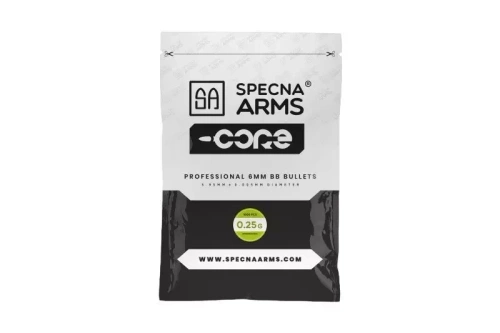Specna Arms - Kulki Bio do ASG CORE - 0.25 g - 1000 szt - Białe - SPE-16-021021