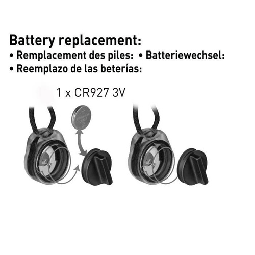 Nite Ize - Światełko do suwaka ZipLit LED 2 Pack - Biały - NZL2-07-02