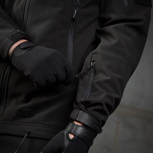 M-Tac - Softshell taktyczny Police - Czarny - 20203002