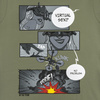 M-Tac - Koszulka Comics Drone Girl - Bawełna - Oliwkowy - 80074038
