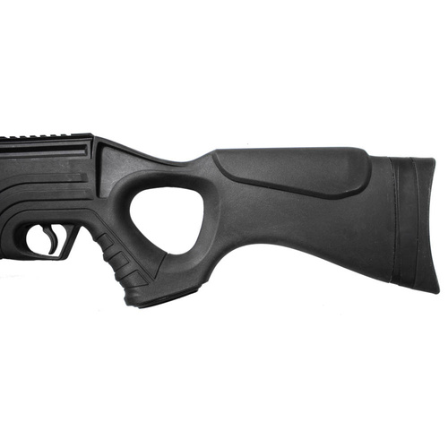 Hatsan - Wiatrówka PCP Flash 101 QE Set - 5,5 mm - Czarna - FLASH 101 QE SET