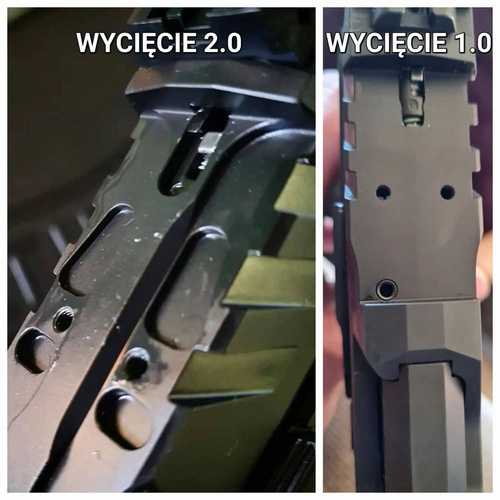 2BME - Płytka montażowa do Walther PDP 2.0 dla Trijicon / Holosun - 2BME014