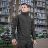 M-Tac - Kurtka wojskowa Softshell - Czarna - 20201002