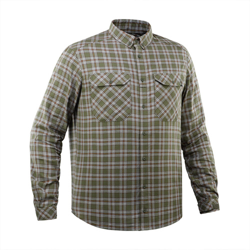 Koszula taktyczna M-Tac Lumberjack Cotton Shirt - Oliwkowa/Szara - 20118001