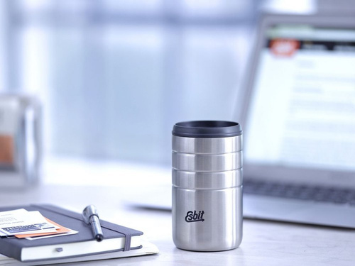 Esbit - Kubek termiczny Majoris Thermo Mug Flip Top - 280 ml - Stal nierdzewna - MGF280TL-S