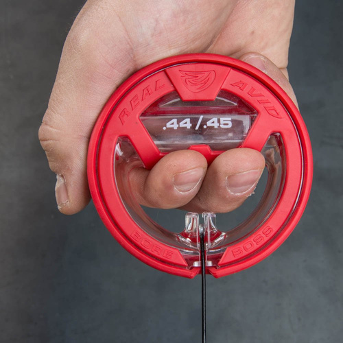 Real Avid - Wycior sznurowy do czyszczenia przewodu lufy Bore Boss - .44/.45 - AVBB45