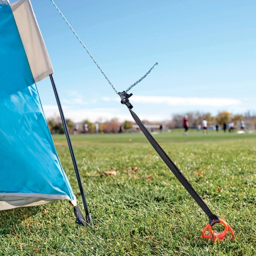 Nite Ize - Klamra CamJam Ring z taśmą 12" - Aluminium - Mały - Czarna - CJRWS-09-R3