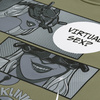M-Tac - Koszulka Comics Drone Girl - Bawełna - Oliwkowy - 80074038