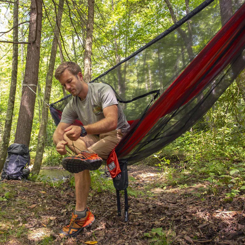 ENO - Moskitiera Guardian SL™ Bug Net - SkyWeave™ Lite Mesh / 40D Ripstop Nylon - Charcoal - BL005