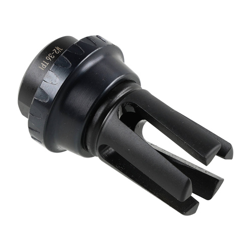 Gomander - Kompensator płomienia Quadron - 9 mm - Gwint 1/2x36 TPI 9 - Czarny - TB0.10174_0-1