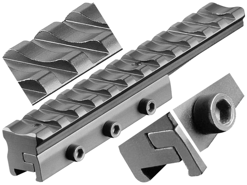 Umarex - Szyna montażowa adapter Dovetail na Picatinny - Czarny - 2.1650