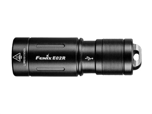 Fenix - Latarka akumulatorowa, brelok E02R - 200 lumenów