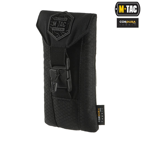 M-Tac - Etui na telefon Elite Hex - Large - Czarny - 10160002