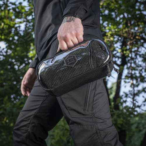 M-Tac - Organizer przezroczysty Elite Medium Gen.II - Czarny - 10147802-M