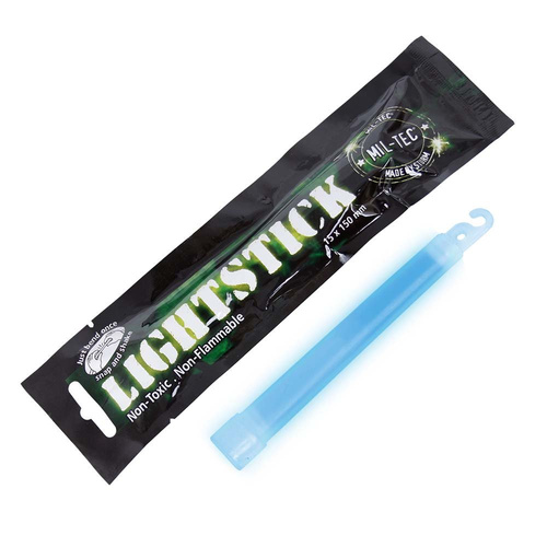 Mil-Tec - Lightstick światło chemiczne - Standard - 1,5 x 15 cm - Niebieski - 14940003