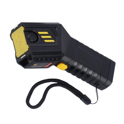 Husha - Paralizator strzelający Ares S1 - Akumulatorowy - 2 kartridże - Latarka - Laser - ARES-S1