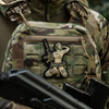 M-Tac - Naszywka Tactical Girl №1 Tryzub - PVC - Pełny kolor - 51116105