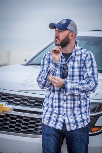 Helikon - Koszula TRIP Nylon Blend - Indigo Plaid - KO-TRI-NB-P8