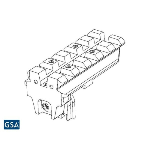 Strike Industries - Szyna montażowa Rear Sight Mount - G17/18 - Czarny - SI-GSR