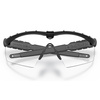 Oakley - Okulary balistyczne Standard Issue M Frame 2.0 Industrial - Matte Black - Przezroczyste soczewki - OO9213-04