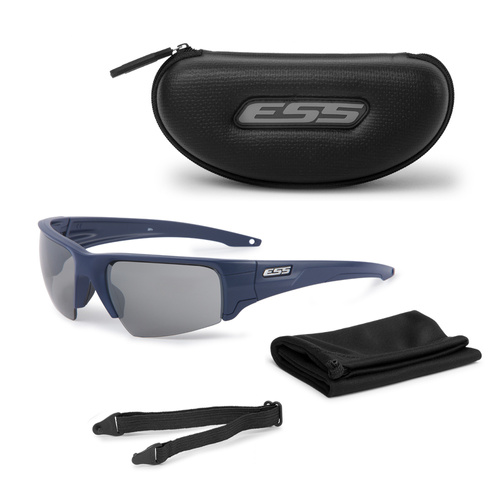 ESS - Okulary balistyczne Crowbar™ - Matte Navy - Mirrored Gray - EE9019-13
