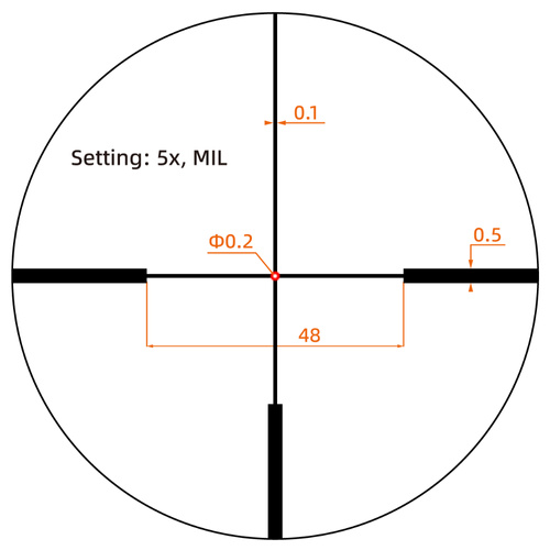 Vector Optics - Luneta biegowa Forester 1-5x SFP LPVO - 30 mm - G4 Fiber - Czarny - SCOC-54
