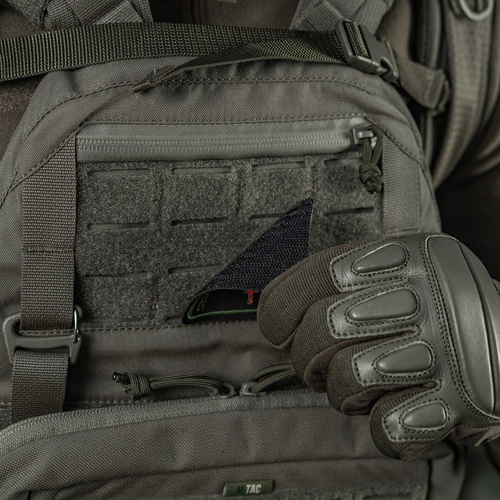 M-Tac - Naszywka Mapa Hełm Grozy - Haft - Czarny/Oliwkowy - 51392201