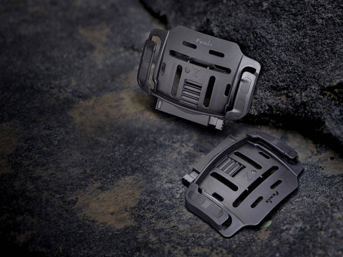 Fenix - Uchwyt QD na czołówkę do kasku / hełmu - Czarny - ALG-04