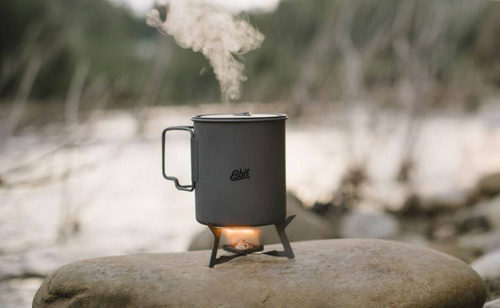 Esbit - Kubek tytanowy Titanium Pot - 750 ml - Tytan - PT750-TI