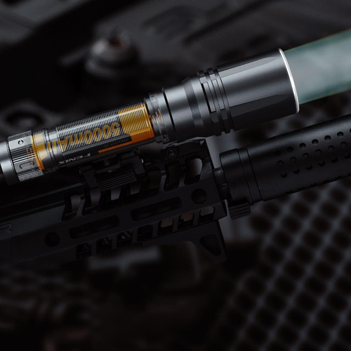 Fenix - Latarka laserowa HT30R - 500 lm - Czarna - HT30R