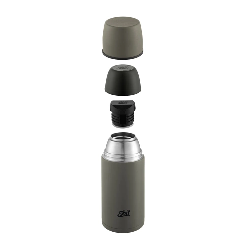 Esbit - Termos Classic Vacuum Flask - 750 ml - Stal nierdzewna 18/8 - Olive Green - VF750ML-OG