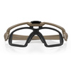 Oakley - Zestaw Operator Kit - Okulary balistyczne M Frame ALPHA - Gogle HALO - 4 wizjery - Tan - OO9296-2844