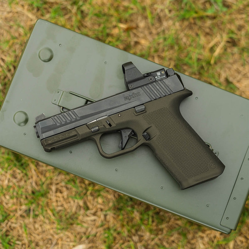 Magpul - Polimerowy szkielet EHG SG9 do pistoletu Ruger RXM Full-Size - Olive Drab Green - MAG1517-ODG