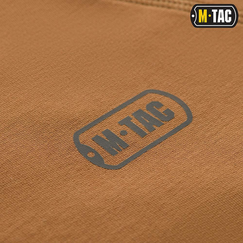 M-Tac - Bluza raglanowa Athlete - Bawełna - Coyote Brown - 20455017