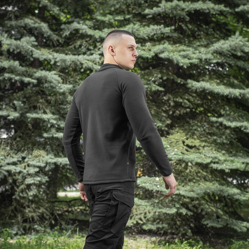 M-Tac - Polar wojskowy Kardigan Delta Polartec Raglan - Black - 70022002