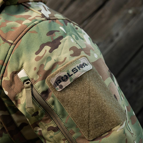 M-Tac - Naszywka Polska 25х80 - Laser Cut - Czarny / MultiCam - 51004108