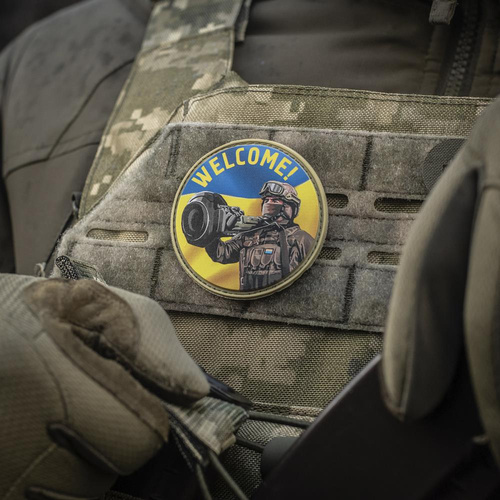 M-Tac - Naszywka Morale Patch - Nlaw Says Welcome PVC - 51348002