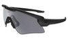 Oakley - Okulary balistyczne SI Ballistic M Frame Alpha Matte Black - Grey - OO9296-04