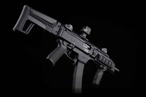 DLG Tactical - Kolba teleskopowa ACR - Picatinny - Polimer - Czarny - DLG-020-BLK