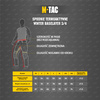 M-Tac - Termoaktywne spodnie Winter Baselayer 3/4 - Polar - Czarny - 70020002