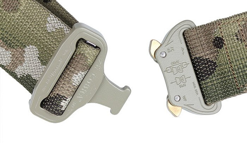 Bayonet - Pas taktyczny COMBAT - Klamra AustriAlpin COBRA 9kN - 45 mm - MultiCam