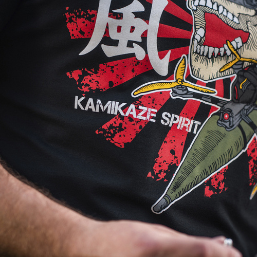 M-Tac - Koszulka T-Shirt Kamikaze Spirit - Czarny - 80058002