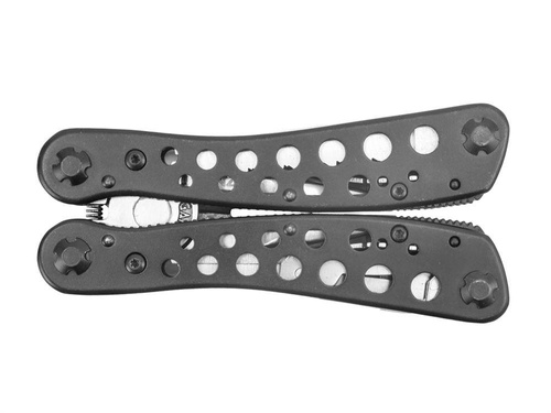 Multitool Ganzo G204 - 10 narzędzi - 11 bitów - Czarny - G204