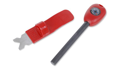 BCB - Krzesiwo z kompasem - Grand Fireball Flint & Striker - CN340